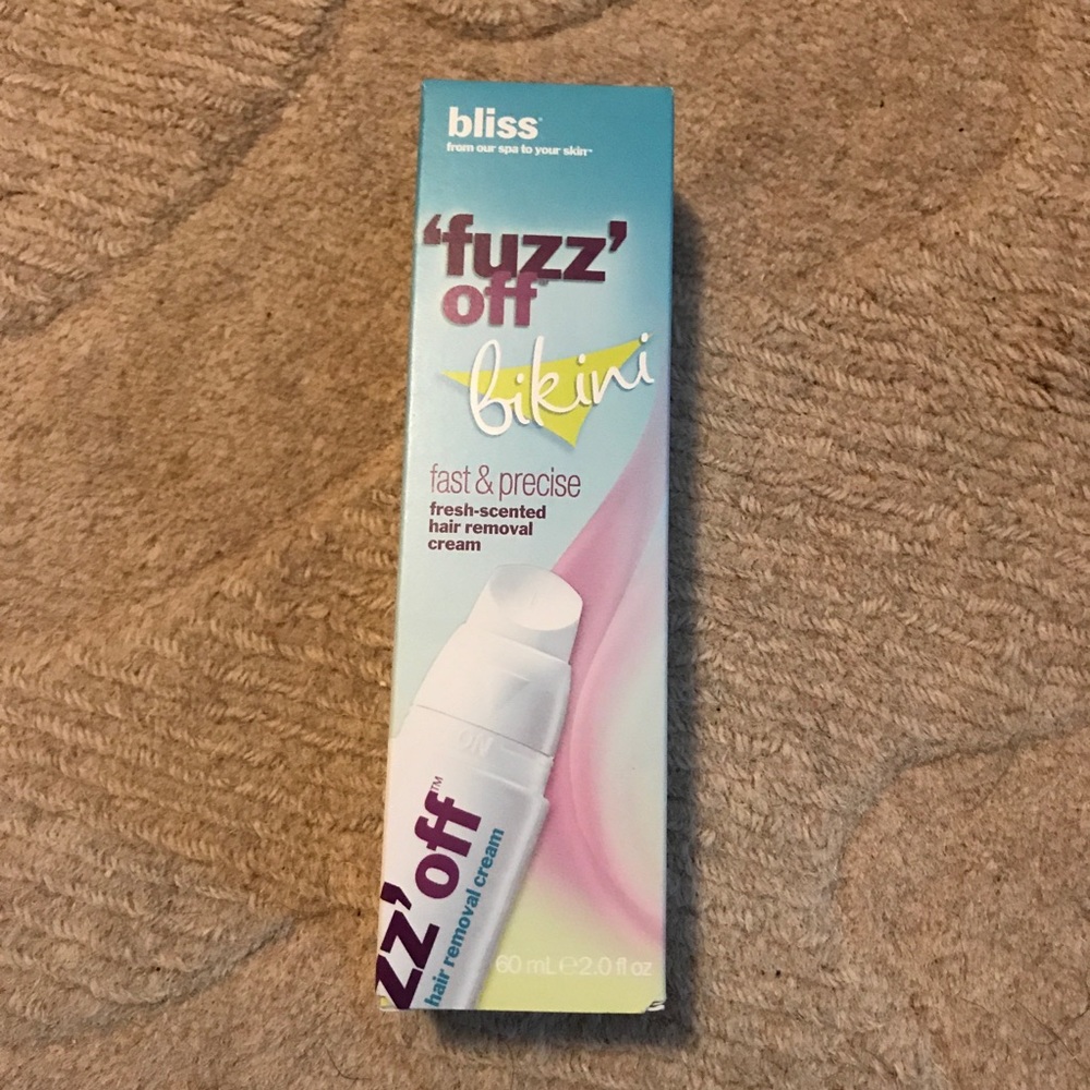 Bliss Fuzz off bikini creme NIB